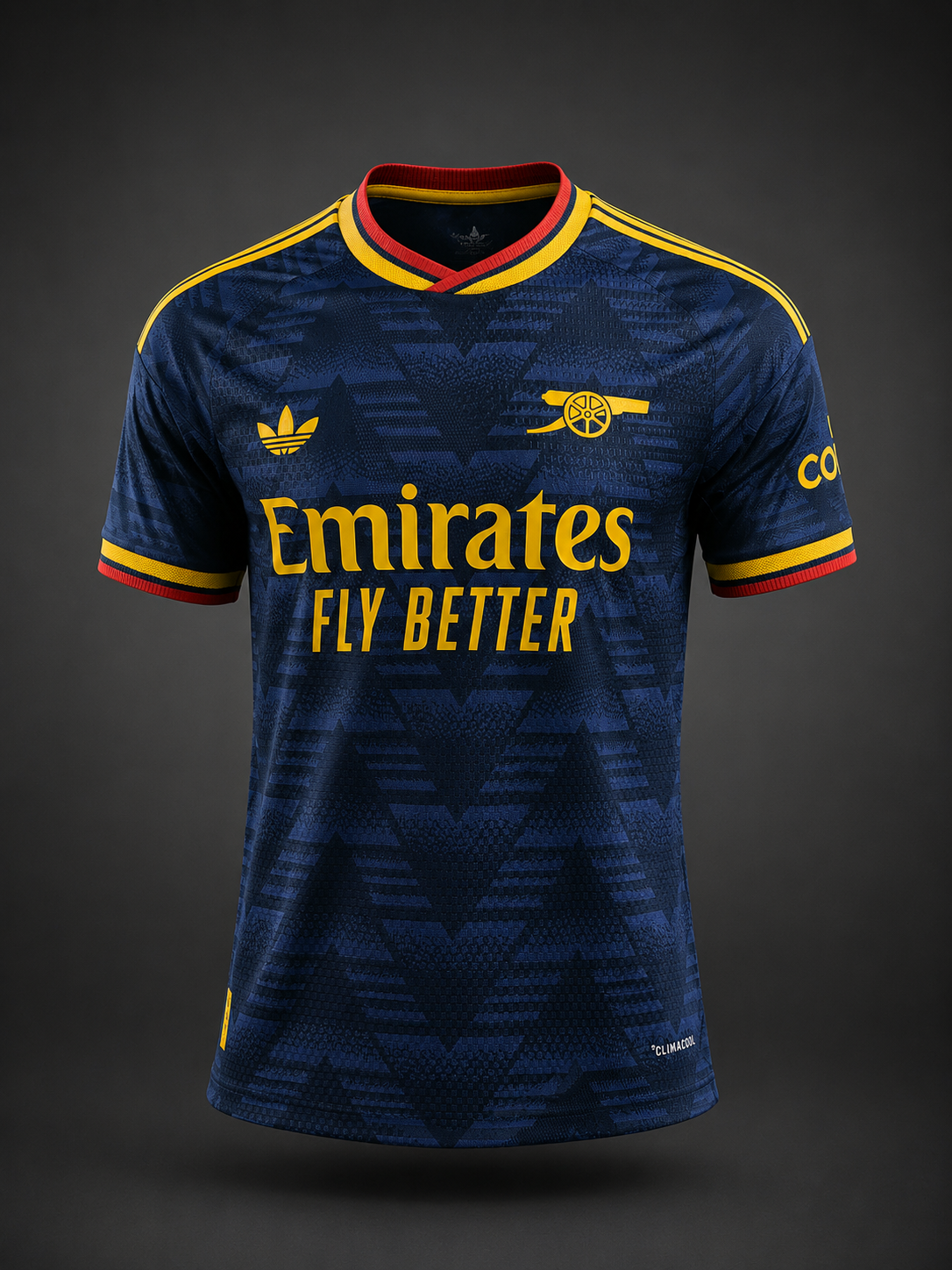 Maillot Arsenal Bleu & Or – Édition Premium