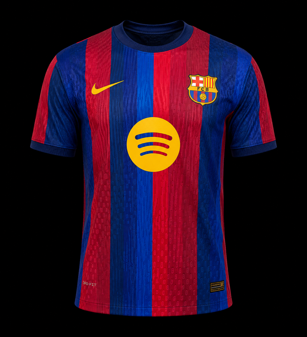 Maillot FC Barcelone Domicile – Légende du Football
