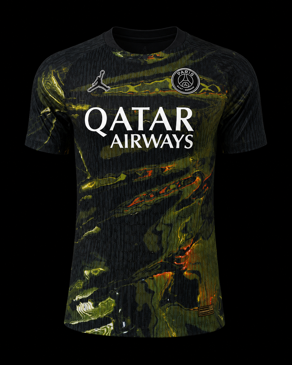 Maillot PSG Édition Black Gold – Collection Exclusive
