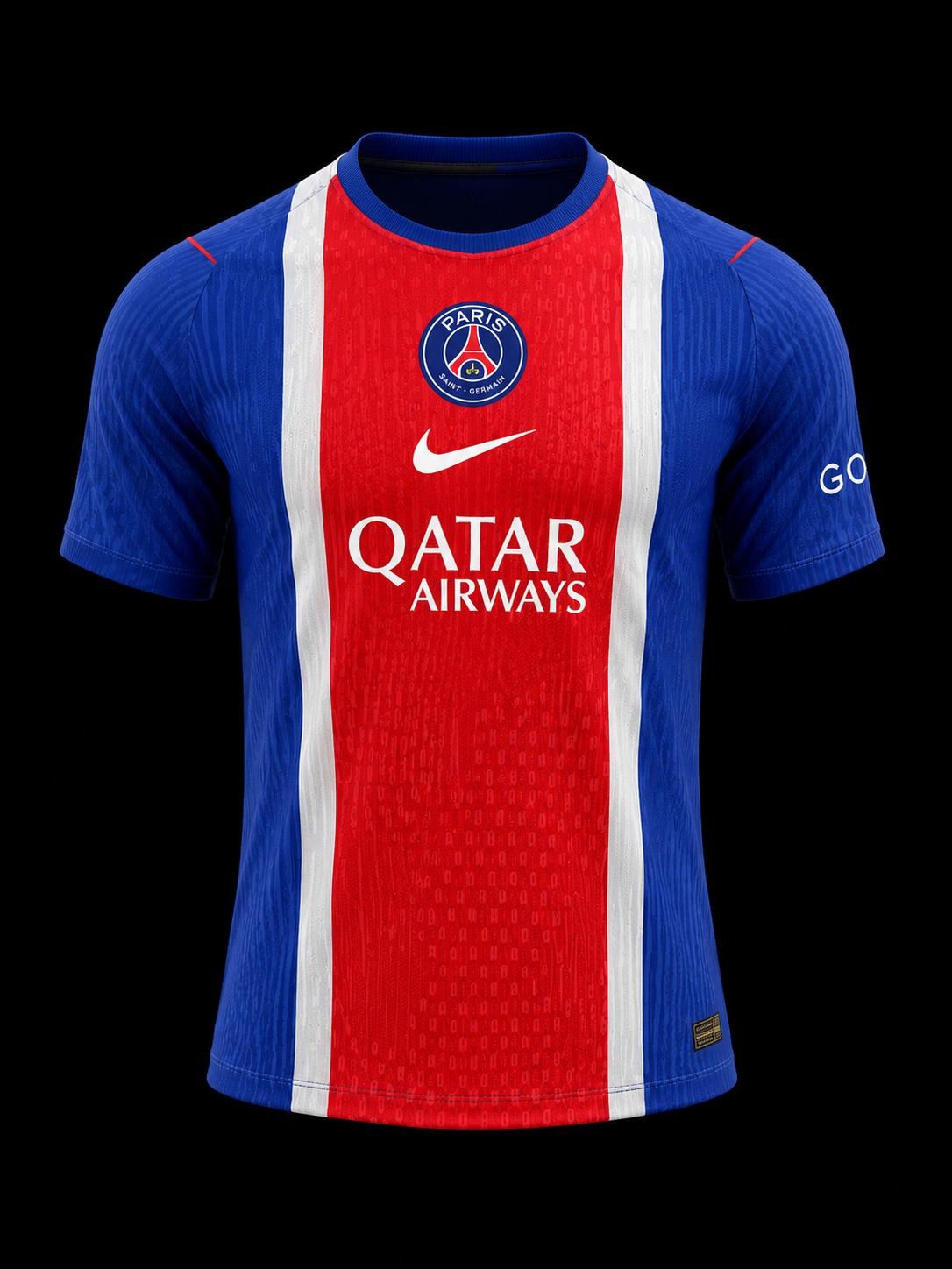 Maillot PSG Bleu & Rouge – Édition Premium