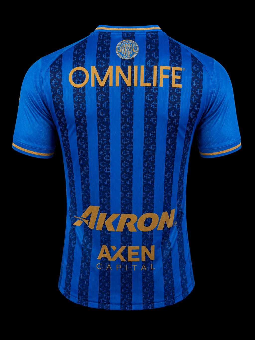 Maillot Guadalajara Bleu & Or – Édition Premium