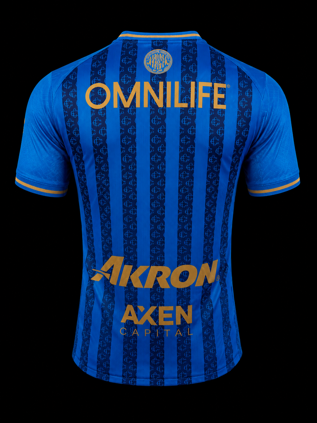 Maillot Guadalajara Bleu & Or – Édition Premium