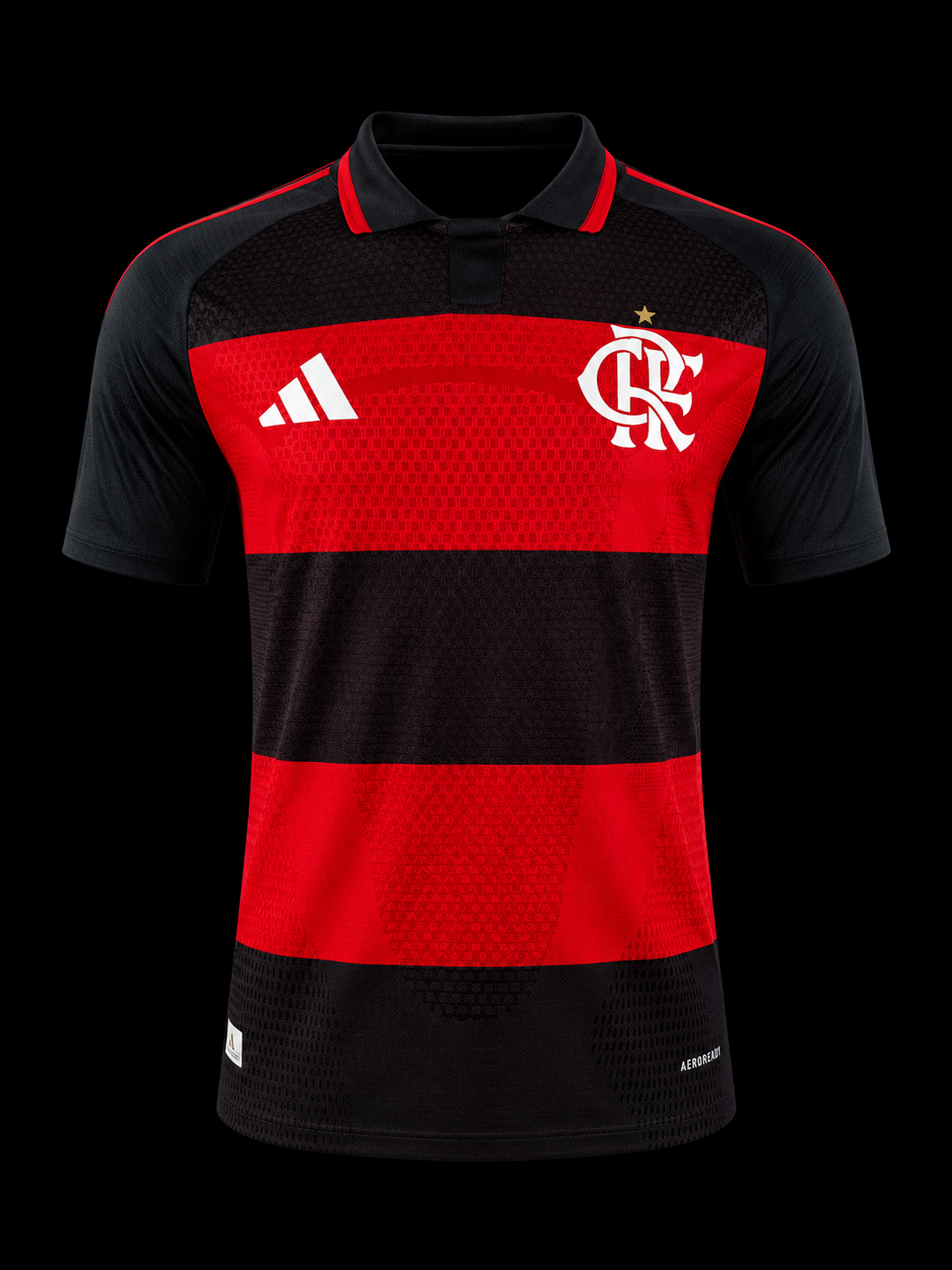 Maillot Flamengo Rouge & Noir – Édition Premium