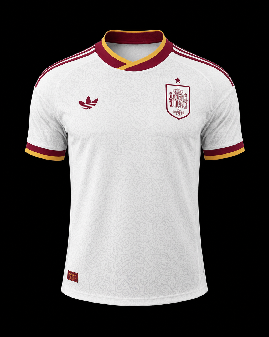 Maillot Espagne Extérieur – Élégance Royale