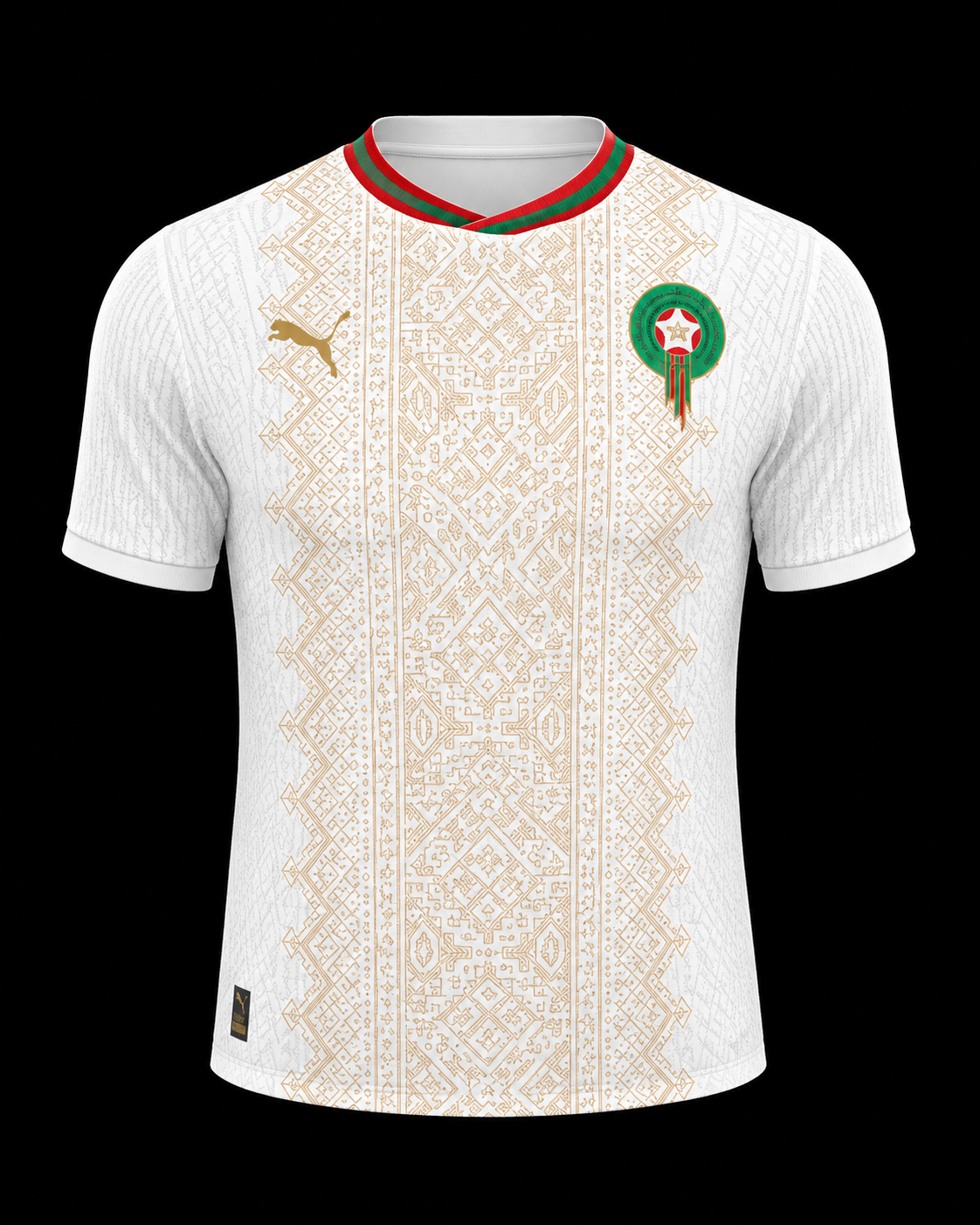 Maillot Maroc Extérieur – Élégance Royale