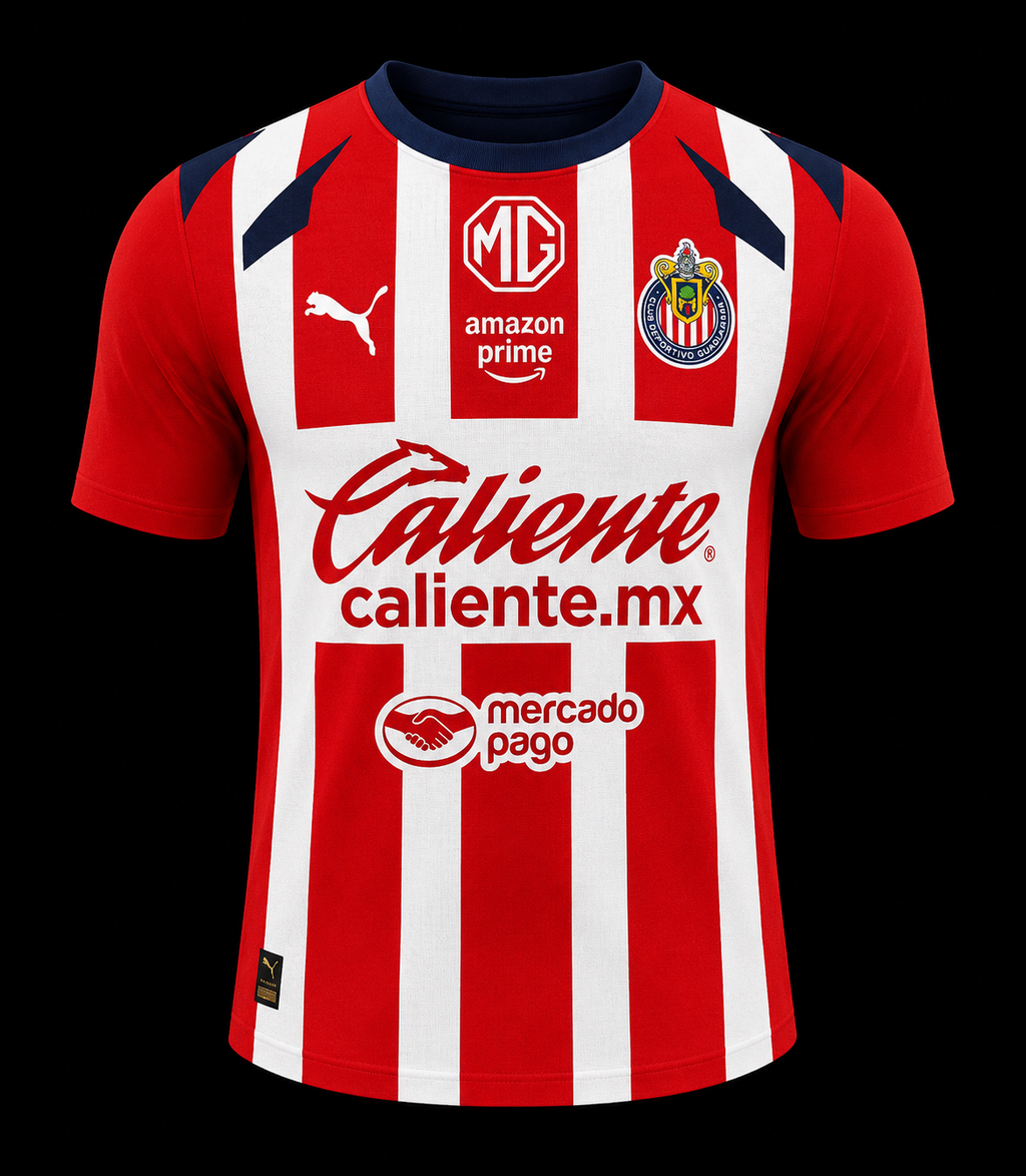 Maillot Guadalajara Domicile – L’ADN des Chivas