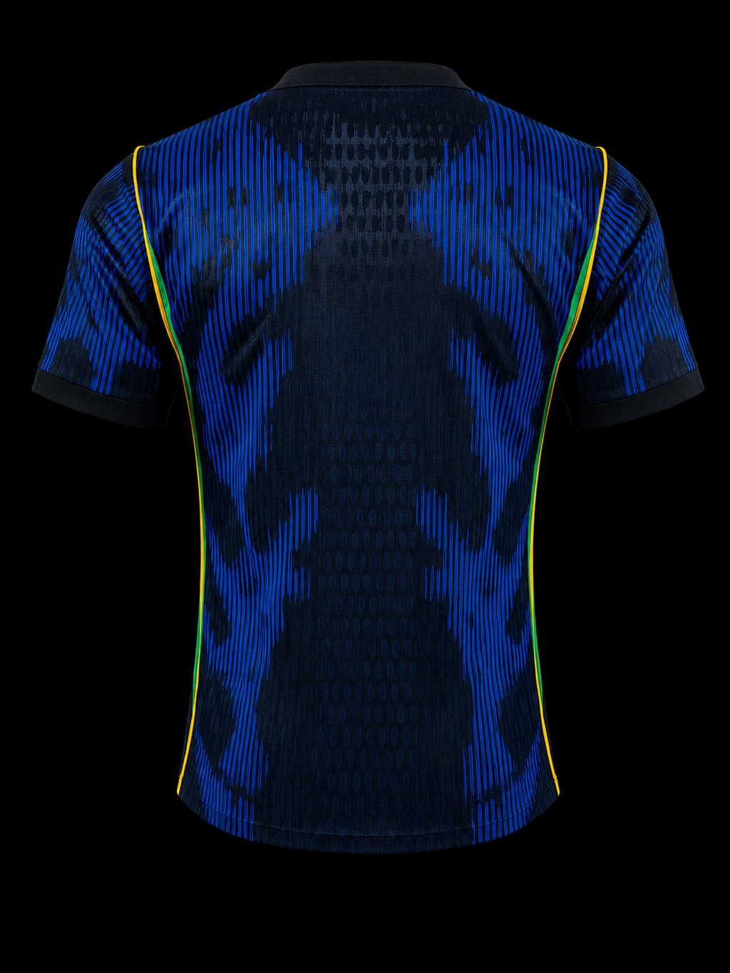 Maillot Brésil Noir & Bleu – Édition Premium
