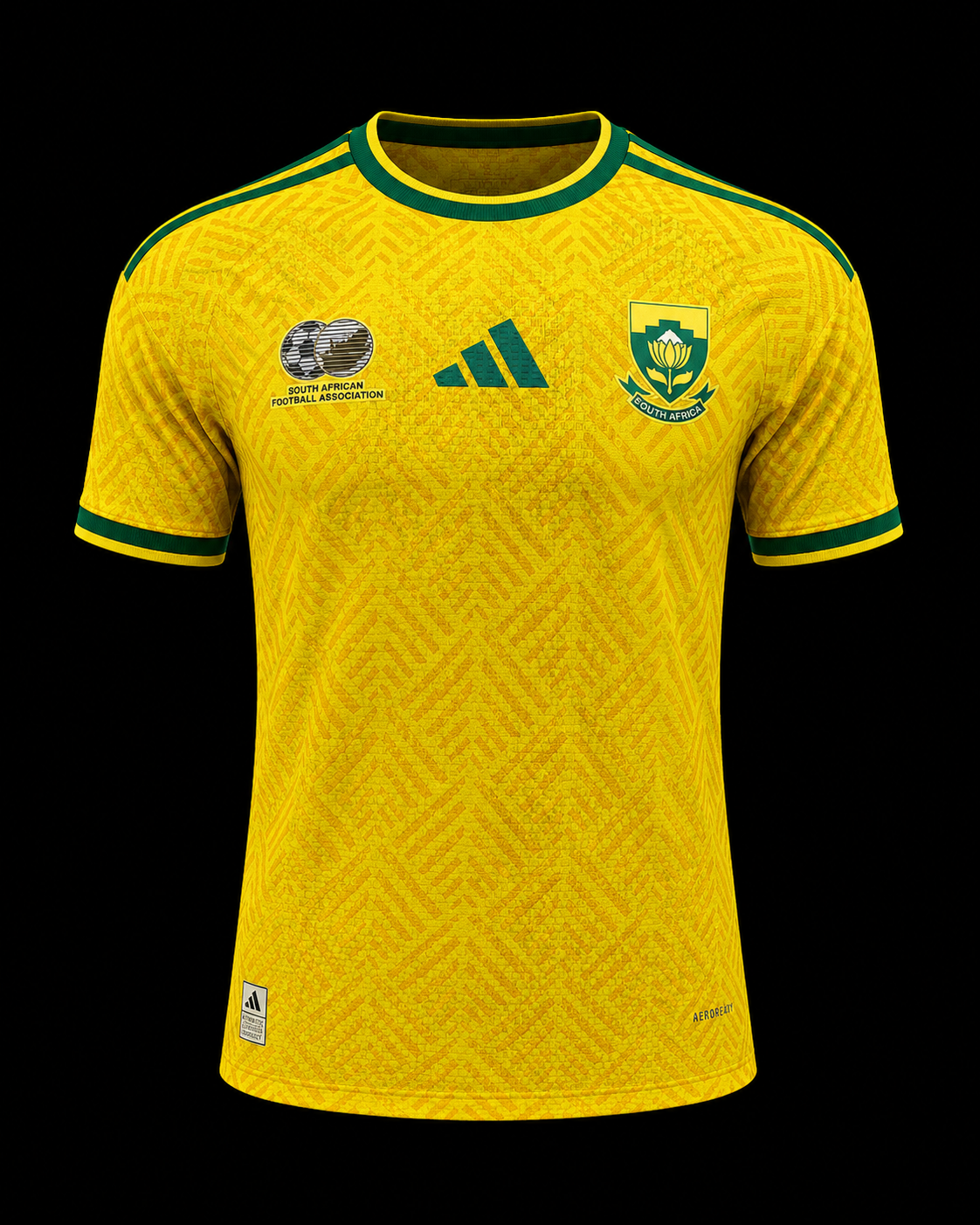 Maillot Afrique du Sud – Énergie des Bafana Bafana