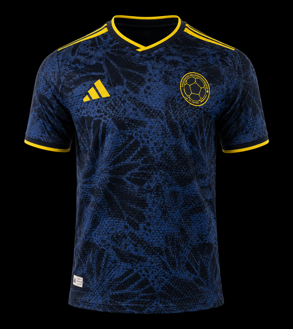 Maillot Extérieur Colombie – L'Âme de la Jungle