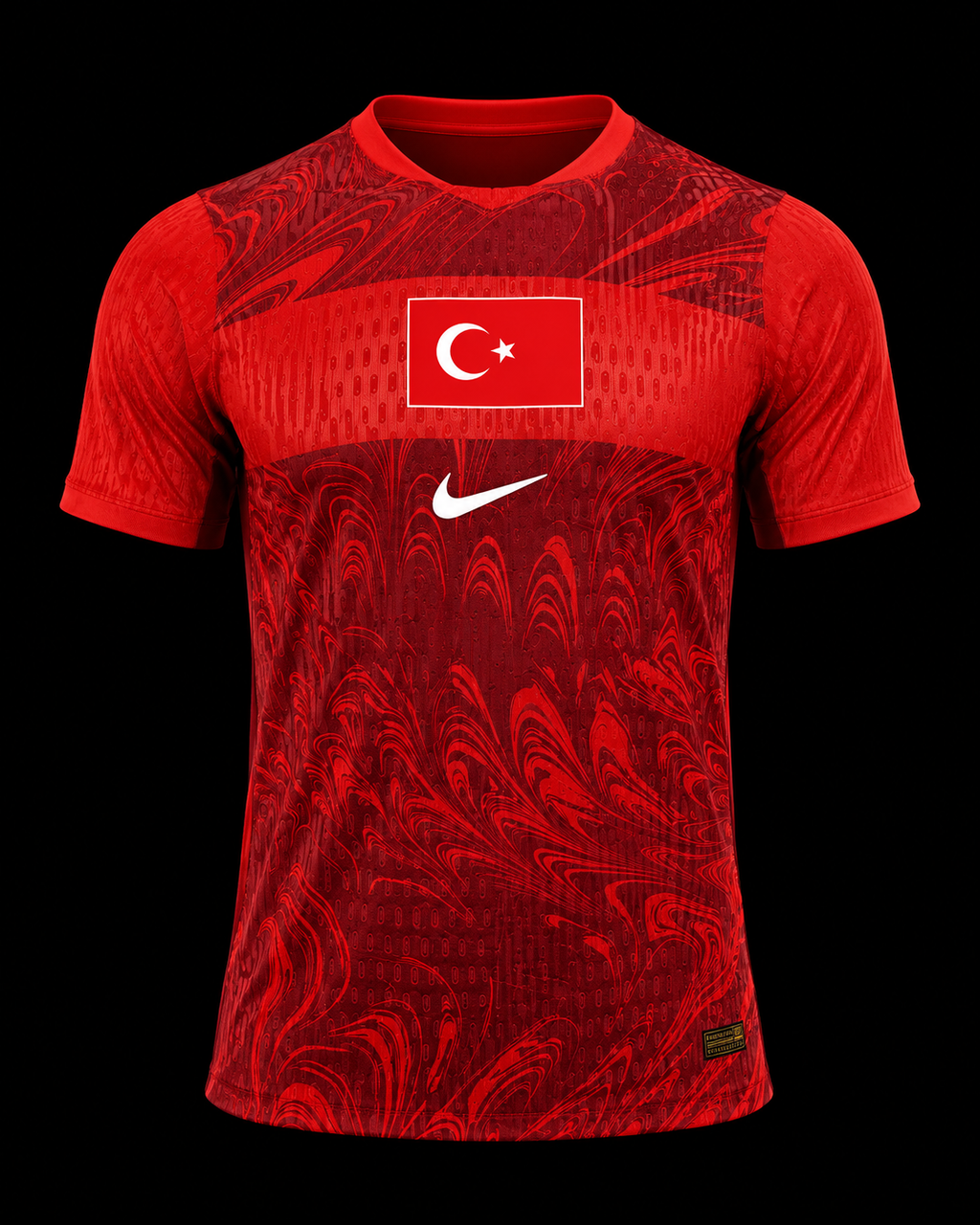 Maillot Domicile Turquie – Édition "Magma Rouge"