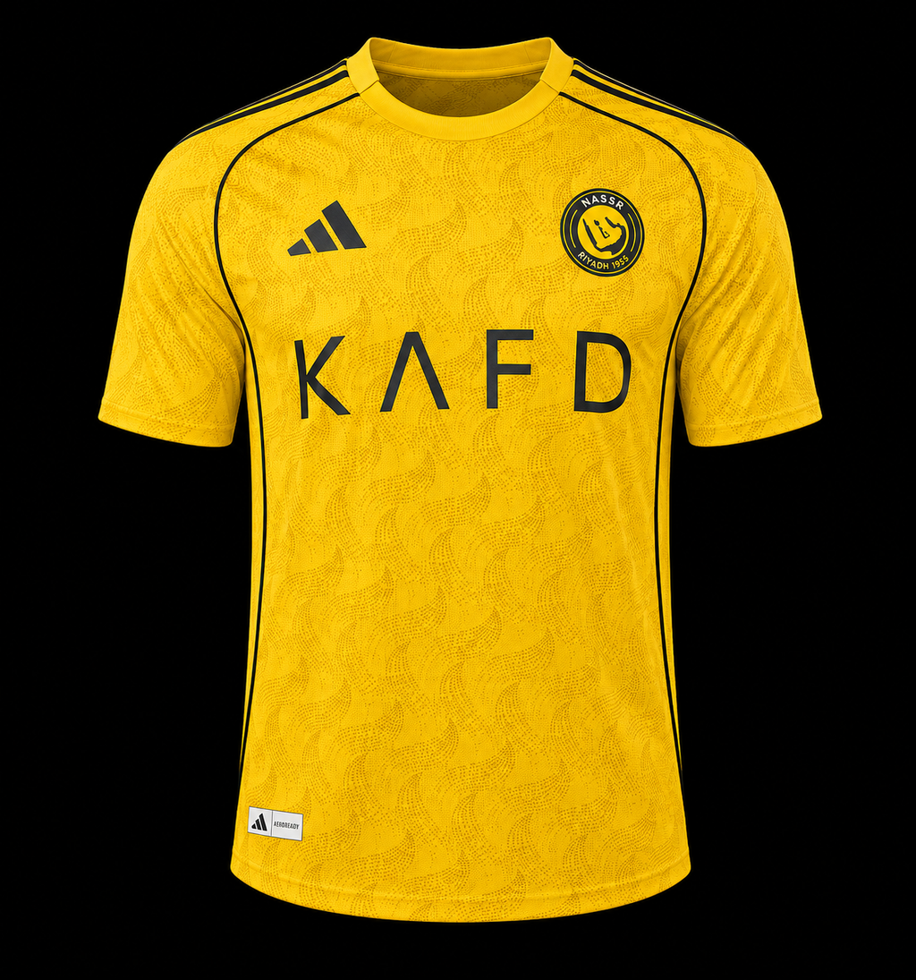 Maillot Domicile Al Nassr – Édition "Sables d'Or"