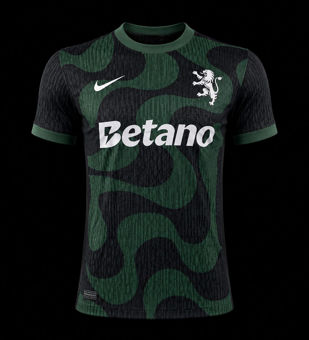 Maillot Extérieur Sporting CP – Édition "Onde Verte"