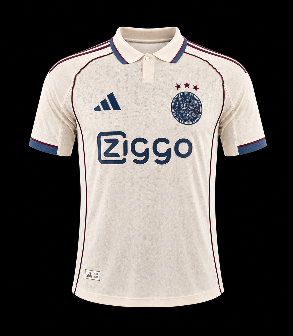 Ajax Amsterdam – Maillot Extérieur 2025/26