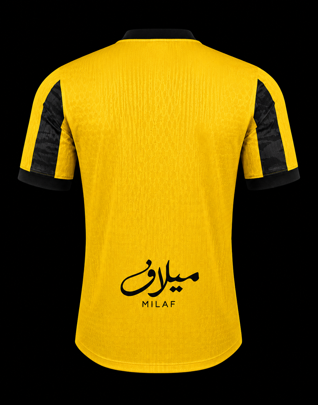 Maillot Al-Ittihad Club - Édition Premium Black & Yellow