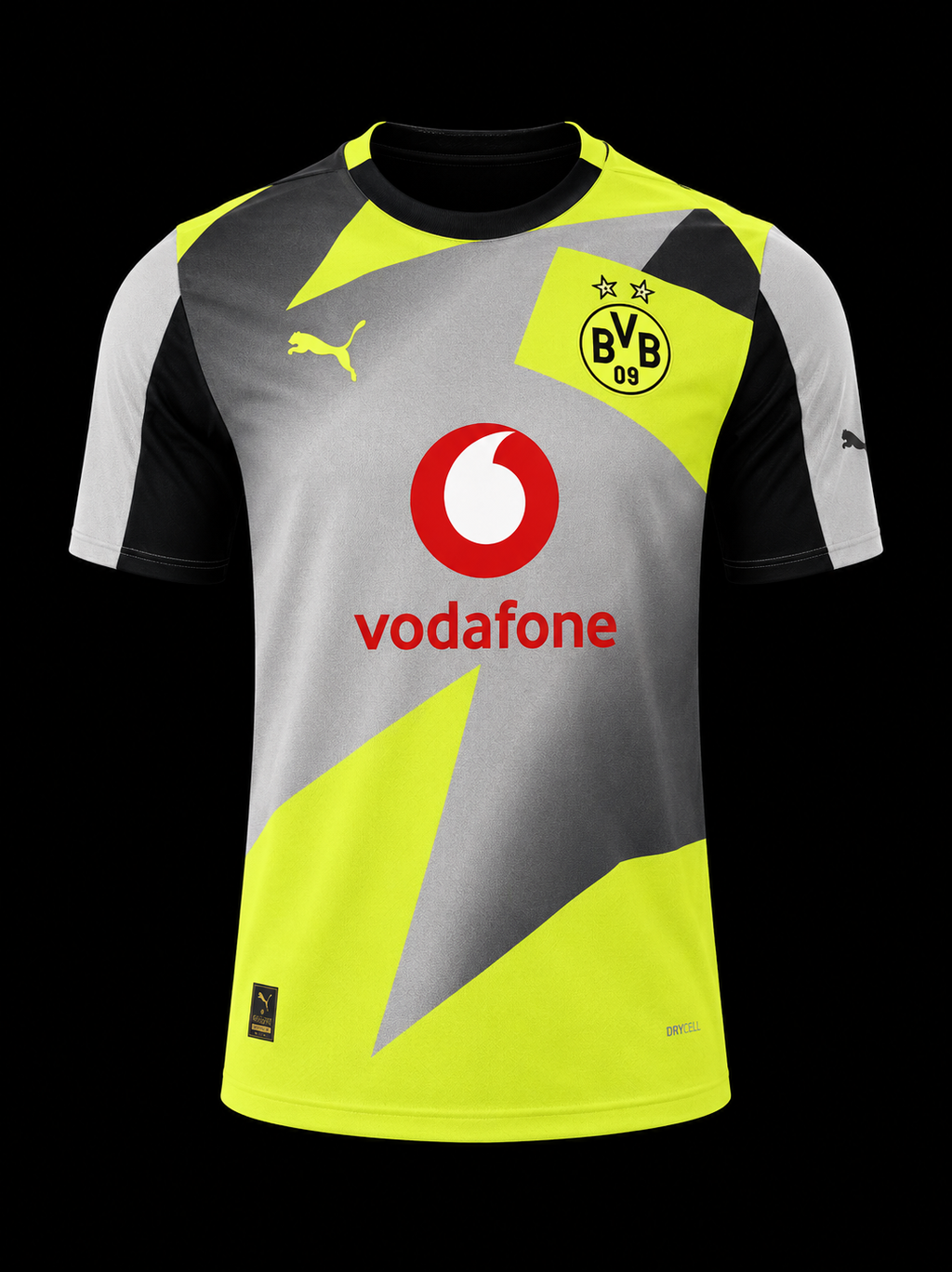 Maillot Concept BVB Dortmund – Édition Away Tri-Color Storm