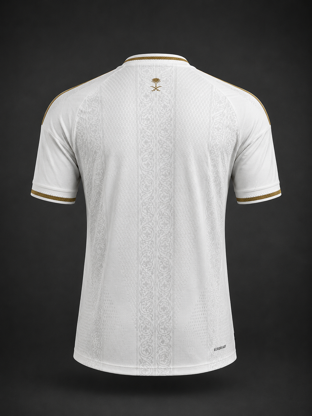 Maillot Al Nassr Blanc & Or – Édition Premium