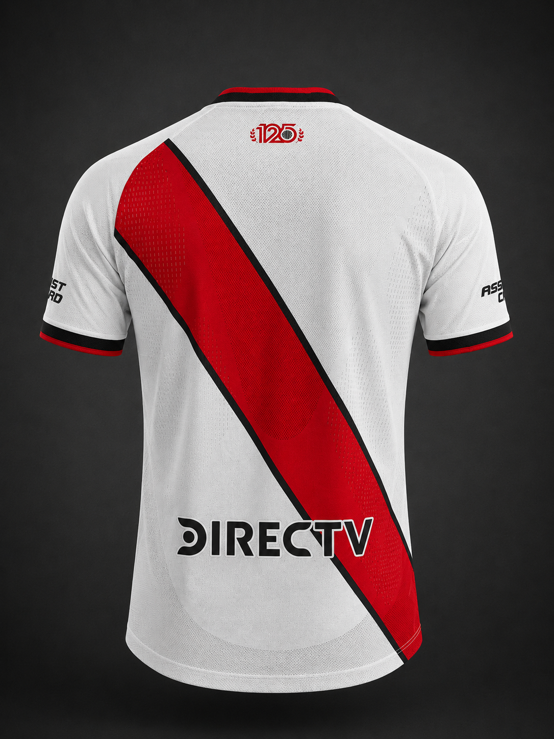Maillot River Plate Blanc & Rouge – Édition Premium